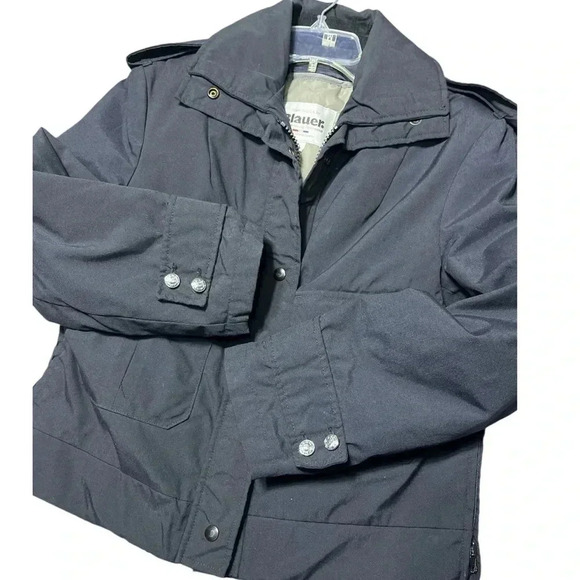 Blauer Gore Tex Cruiser Uniform Coat Jacket Black Work Wear Durable Winter - Picture 4 of 13